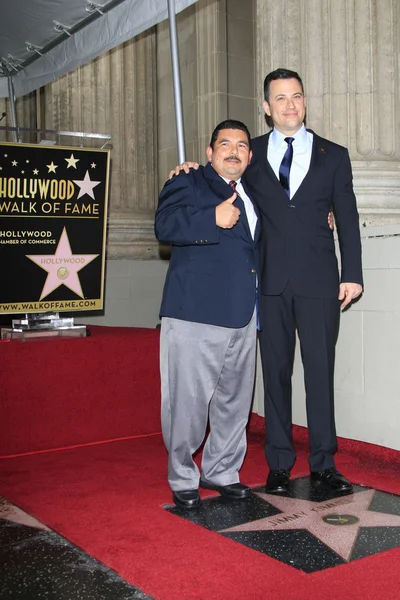 Guillermo Rodriguez, Jimmy Kimmel — Foto Stock