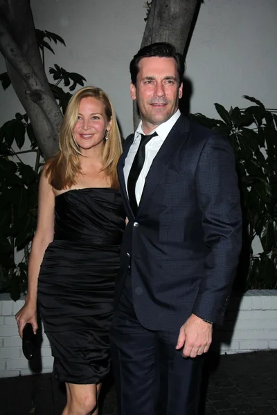 Jennifer Westfeldt, Jon Hamm — Stok fotoğraf