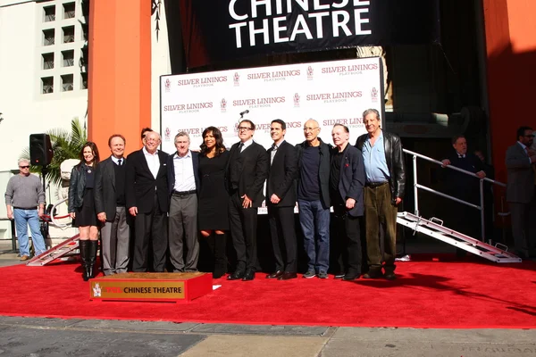 Billy Crystal, Robert DeNiro, Grace Hightower, David O. Russell, other honored guests — Stock Photo, Image