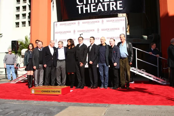 Billy Crystal, Robert DeNiro, Grace Hightower, David O. Russell, other honored guests — Stock Photo, Image