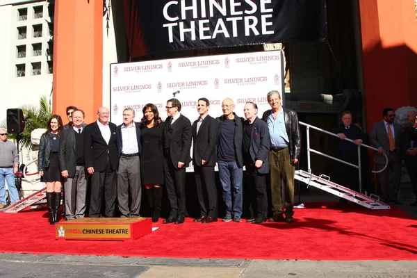 Billy Crystal, Robert DeNiro, Grace Hightower, David O. Russell, other honored guests — Stock Photo, Image