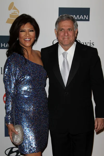 Julie Chen, Les Moonves — Stock fotografie