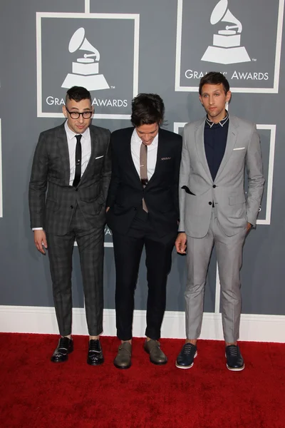 Zabawa: jack antonoff, nate ruess, andrew dost — Zdjęcie stockowe