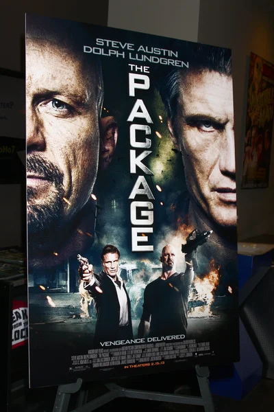 Plakat zum "Paket" — Stockfoto