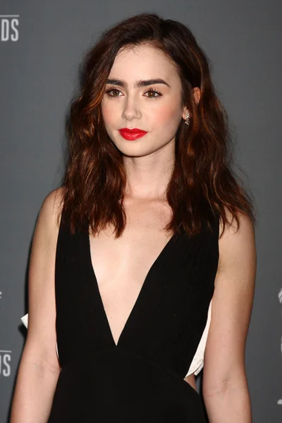 Lily Collins — Stock Photo, Image