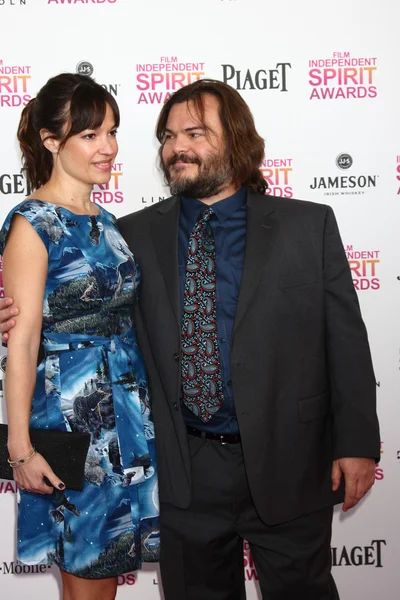 Tanya Haden, Jack Black — Fotografie, imagine de stoc