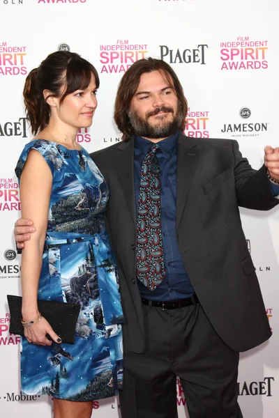 Tanya Haden, Jack Black — Stock Photo, Image