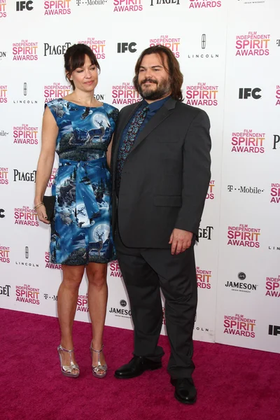 Tanya Haden, Jack Black — Stock Photo, Image