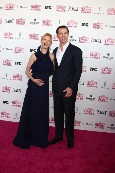 Jennifer Siebel, Gavin Newsom — Photo