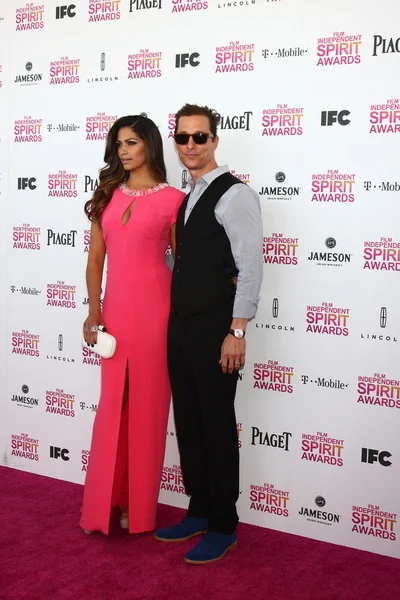 Camila Alves, Matthew Mcconaughey — Foto de Stock