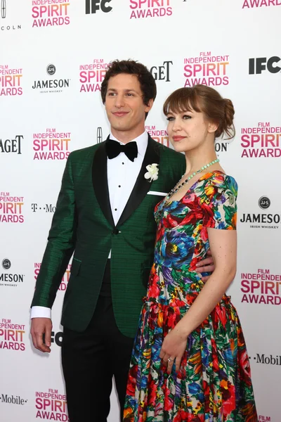 Andy Samberg, Joanna Newsom — Foto de Stock