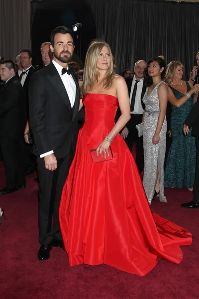 Justin Theroux, Jennifer Aniston —  Fotos de Stock