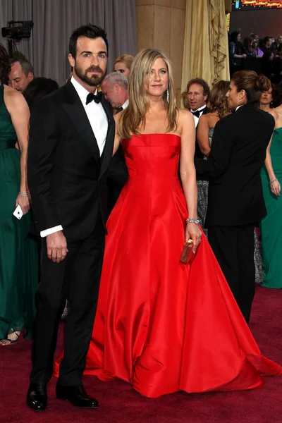 Justin Theroux, Jennifer Aniston — Foto Stock