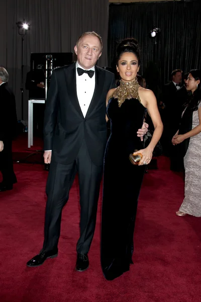 Francois-Henri Pinault, Salma Hayek —  Fotos de Stock