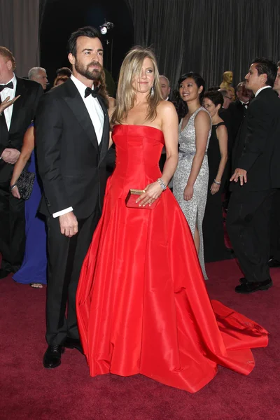 Justin Theroux, Jennifer Aniston — Stockfoto