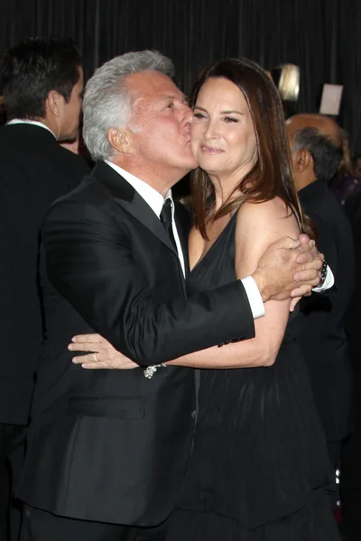 Dustin Hoffman, Lisa Hoffman — Foto de Stock