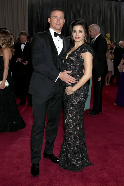 Channing Tatum, Jenna Dewan-Tatum — Stock Photo, Image