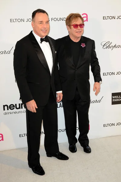 Elton john, David overleggen — Stockfoto