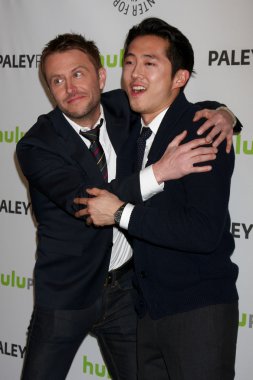 Chris Hardwick, Steven Yeun