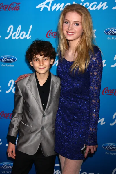 David mazouz, Saská sharbino — Stock fotografie