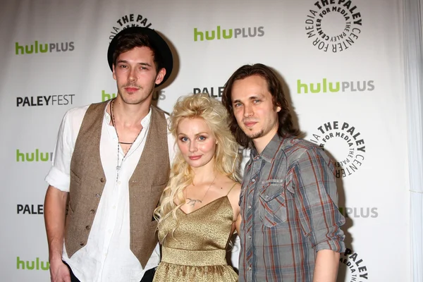 Sam-Palladio, Clare Bowen, Jonathan Jackson — Stockfoto