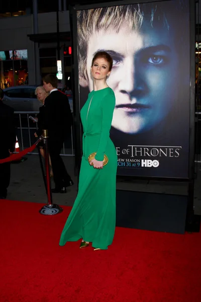 Rose Leslie — Stock Photo, Image