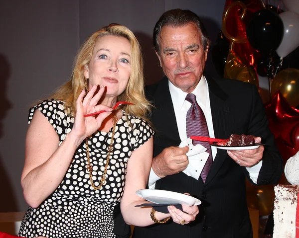 Melody Thomas Scott, Eric Braeden — Foto Stock