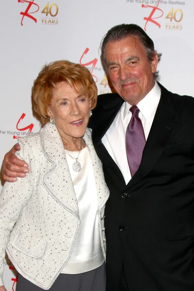 Jeanne Cooper, Eric Braeden — Zdjęcie stockowe