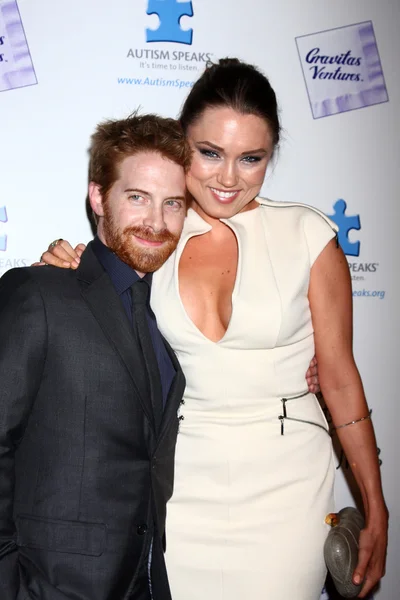 Seth Green, Clare Grant — Stock Photo, Image