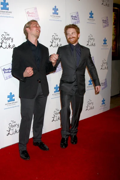 Lou Taylor Pucci, Seth Green — Stock Photo, Image