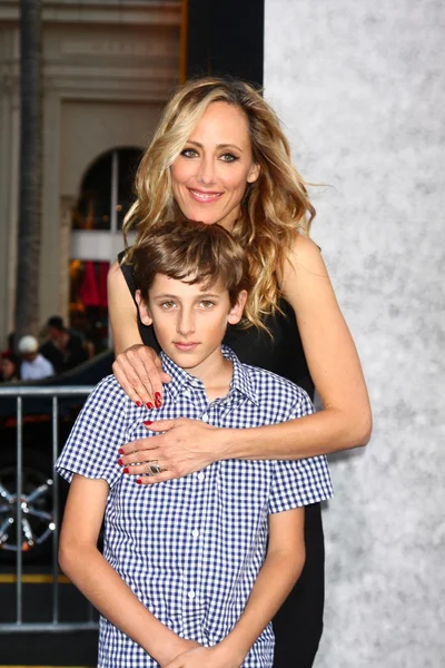 Kim Raver, filho — Fotografia de Stock