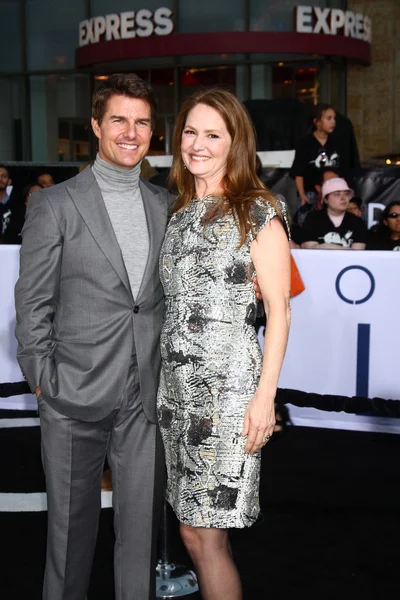 Tom Cruise, Melissa Leo — Stockfoto