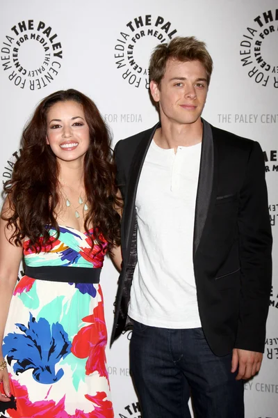 Teresa Castillo, Chad Duell — Foto de Stock