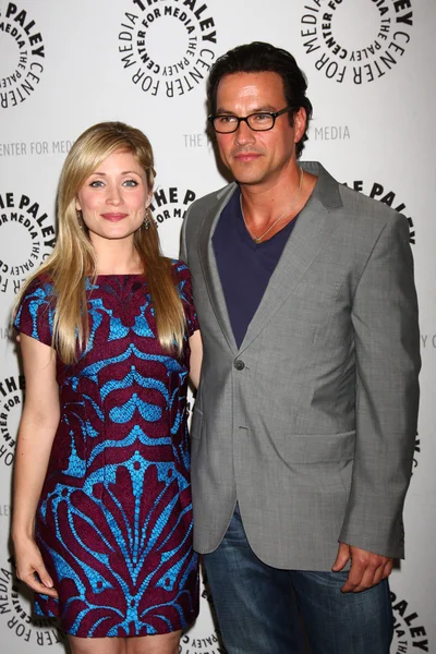 Emme Rylan, Tyler Christopher — Stock Photo, Image