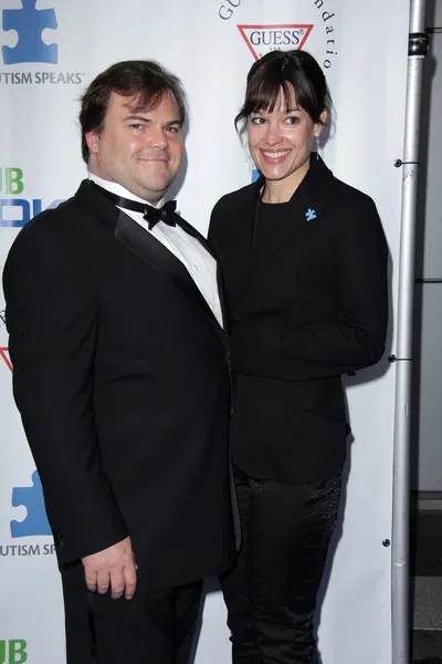 Jack Black, Tanya Haden — Stock Photo, Image