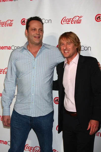 Vince Vaughn, Owen Wilson — Stockfoto