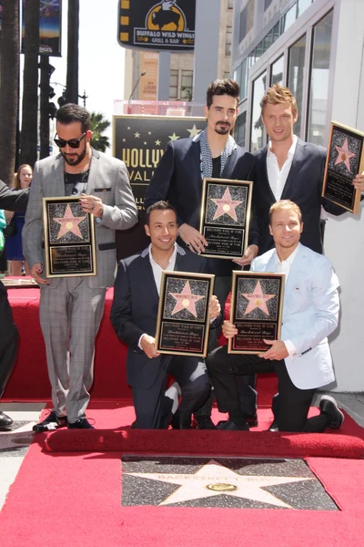 AJ Mclean, Howie Dorough, Kevin Richardson, Brian Littrell, Nick Carter — Fotografia de Stock