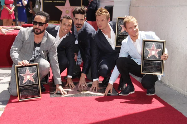 Aj Mclean, Howie Dorough, Kevin Richardson, Brian Littrell, Nick Carter — Stock fotografie