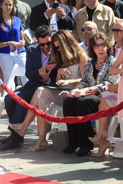 Troy Garity, Maria Shriver, Lily Tomlin — Stock Photo, Image