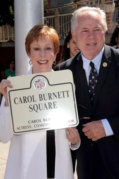 Carol Burnett, Tom Lebonge — Stock fotografie