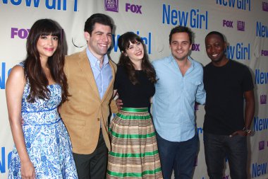 Hannah Simone, Max Greenfield, Zooey Deschanel, Jake Johnson, Lamorne Morris