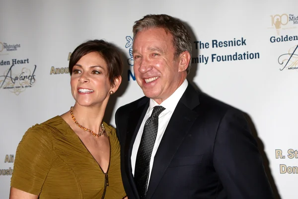 Jane Hajduk, Tim Allen — Stockfoto