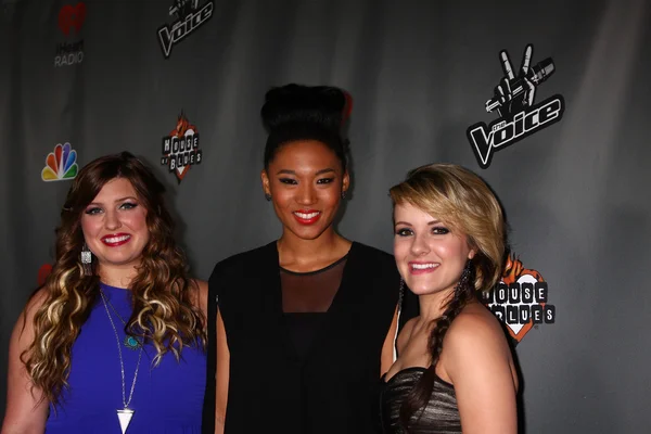 Sarah Simmons, Judith Hill, Amber Carrington — Stockfoto