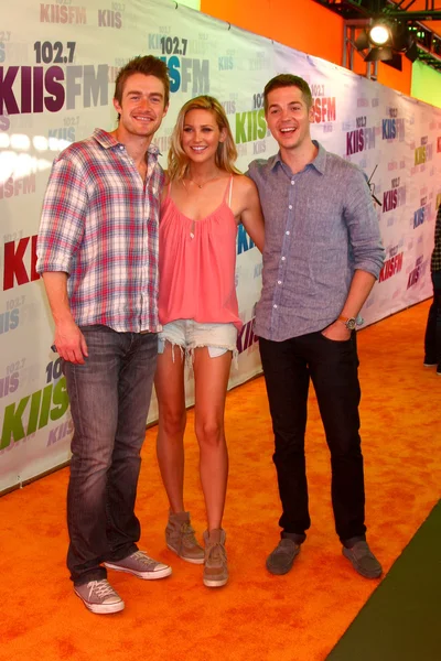 Robert Buckley, Stephanie Pratt, Jason Kennedy — Zdjęcie stockowe