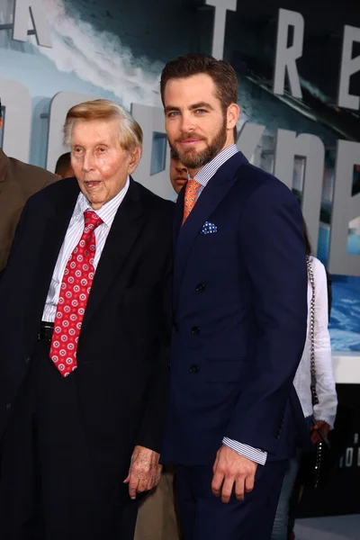 Sumner redstone, pino di chris — Foto Stock