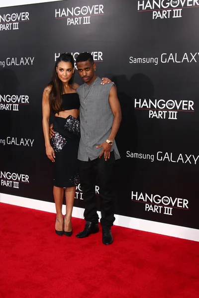 Naya Rivera, BIg Sean — Stock Photo, Image