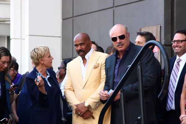 Ellen Degeneres, Steve Harvey —  Fotos de Stock