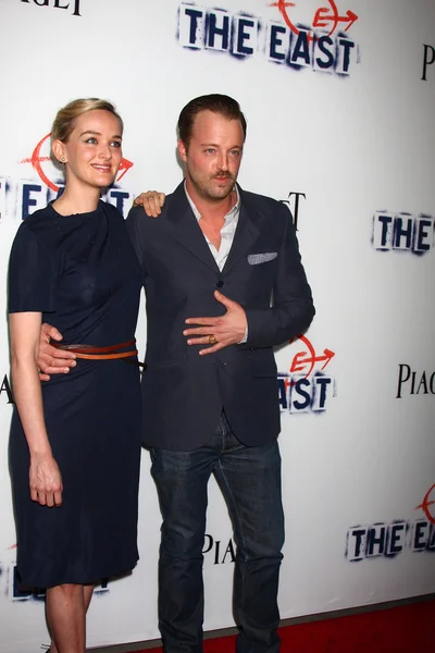 Jess Weixler, Joshua Leonard — Stockfoto