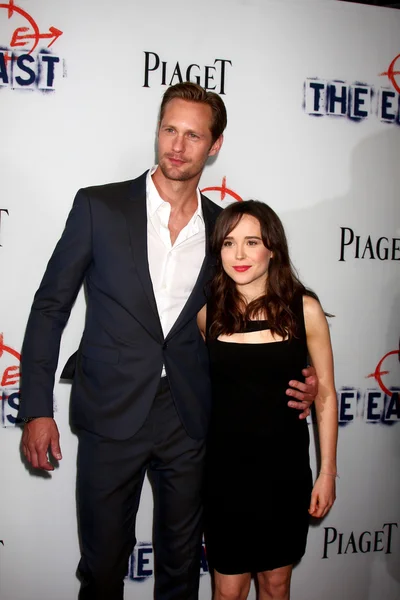 Alexander skarsgard, página ellen — Foto de Stock