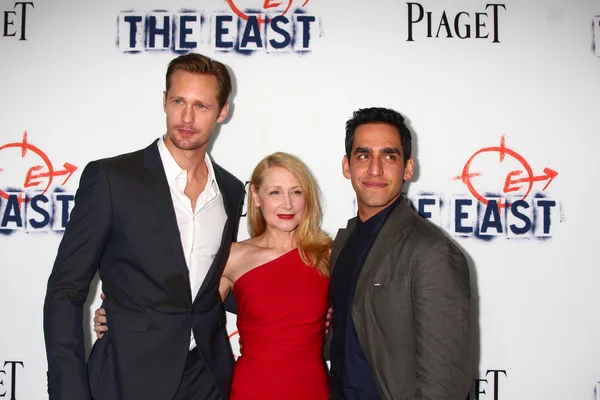 Alexander Skarsgard, Patricia Clarkson, Zal Batmanglii — Foto Stock